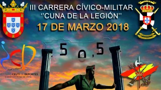III Carrera Civico-Militar Cuna de La Legion de Ceuta 2018