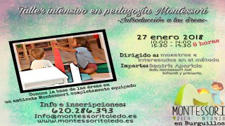 Taller intensivo en pedagogía Montessori