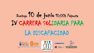 IV CARRERA SOLIDARIA ALDIS-PAIPORTA PARA LA DISCAPACIDAD