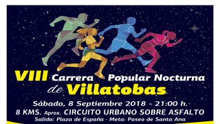 VIII CARRERA POPULAR NOCTURNA DE VILLATOBAS