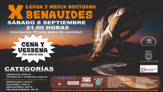 X LEGUA Y MEDIA NOCTURNA DE BENAVIDES