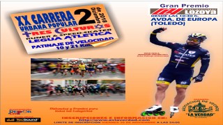 XX CARRERA URBANA POPULAR “TRES CULTURAS”  LEGUA ATLÉTICA Y PATINAJE DE VELOCIDAD
