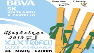 BBVA 5K VOLTA A PEU CIUTAT DE CASTELLÓ. XIX TROFEU LUIS ADSUARA