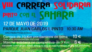 VIII CARRERA SOLIDARIA PINTO CON EL SÁHARA