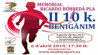 II 10K DE BENIGANIM MEMORIAL RICARDO BORREDÁ PLA