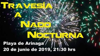 IV Travesía a Nado Nocturna Playa de Arinaga 2019