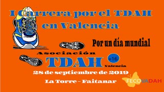 I Carrera Ciudad de Valencia por la solicitud de un día mundial para la concienciación del TDAH a la OMS