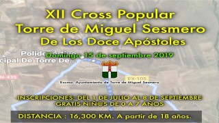 XII Cross Popular "Los doce apóstoles" Torre Miguel Sesmero