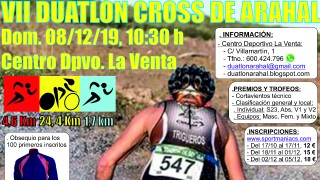 VII Duatlon Cross de Arahal 2019