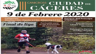 II Liga Canicross Extremadura - Cáceres