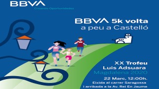 BBVA 5K VOLTA A PEU A LA CIUTAT DE CASTELLO XX TROFEU LUIS ADSUARA 2020 (APLAZADA)