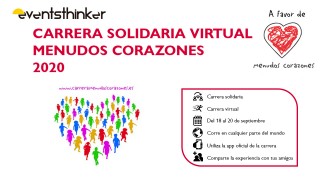 Carrera Solidaria Virtual Menudos Corazones - 2020