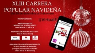 XLIII Carrera Popular Navideña Virtual (Benéfica) Aguilar de Campoo