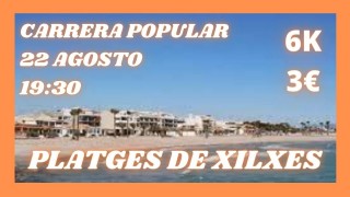 Carrera Popular Platges de Xilxes 2021