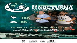 CARRERA NOCTURNA LA CANDELARIA Y SAN BLAS 2023