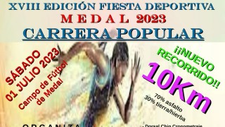 CARRERA POPULAR MEDAL 2023