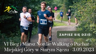 Bieg oraz Marsz Nordic Walking o ,,Puchar Miejskiej Góry” 2023