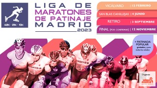 LIGA DE MARATONES DE PATINAJE DE MADRID 2023 - TERCERA CARRERA ROLLER MARATÓN DEL RETIRO