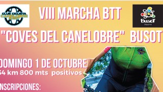 VIII BTT CANELOBRE DE BUSOT 2023