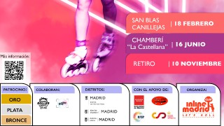LIGA DE MARATONES DE PATINAJE DE MADRID 2024 - SEGUNDA CARRERA ROLLER MARATÓN CHAMBERÍ