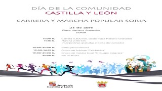 CARRERA Y MARCHA DIA DE LA COMUNIDAD SORIA