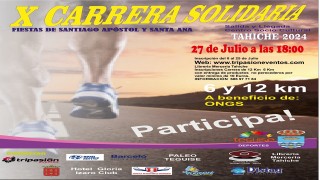 X CARRERA SOLIDARIA TAHICHE 2024