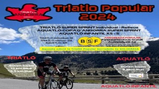 Triatló Popular Serradells - Copa Andorra Aquatló 2024