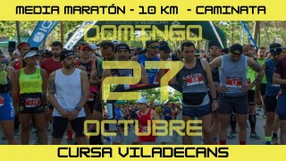MEDIA MARATÓN, 10 KM Y CAMINATA DE MONTAÑA VILADECANS 2024