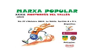 XXXII Marxa Popular de Montornès