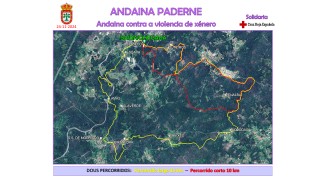 Andaina Solidaria Contra a Violencia de Xénero Paderne de Allariz