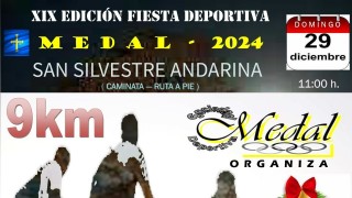 SAN SILVESTRE ANDARINA - MEDAL 2024