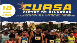 12ª Cursa 10km, 10ª Cursa 5km i 7ª 1,4km Ciutat de Vilanova 2025