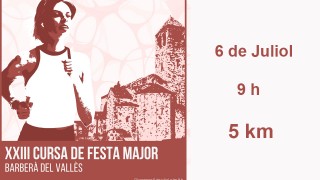XXIII Cursa de Festa Major de Barberà del Vallès