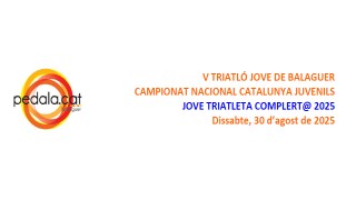 V Triatló Jove de Balaguer 2025