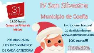 IV SAN SILVESTRE MUNICIPAL DE COAÑA 2025