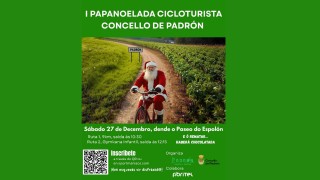 I Papanoelada Cicloturista Concello de Padrón