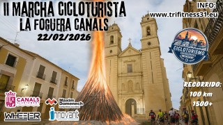 II MARCHA CICLOTURISTA LA FOGUERA, CANALS
