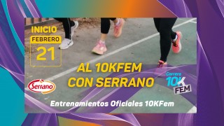 Entrenamientos al 10Kfem con Serrano 2026