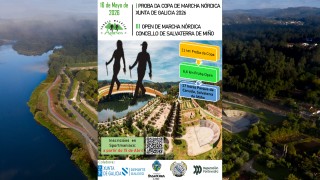 I Proba da Copa e III Open de Marcha Nórdica Concello de Salvaterra de Miño