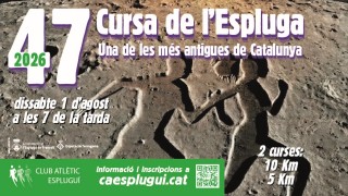 47a CURSA ATLÈTICA DE L'ESPLUGA DE FRANCOLÍ 2026