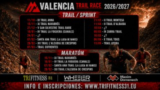VALENCIA TRAIL RACE 2026-2027