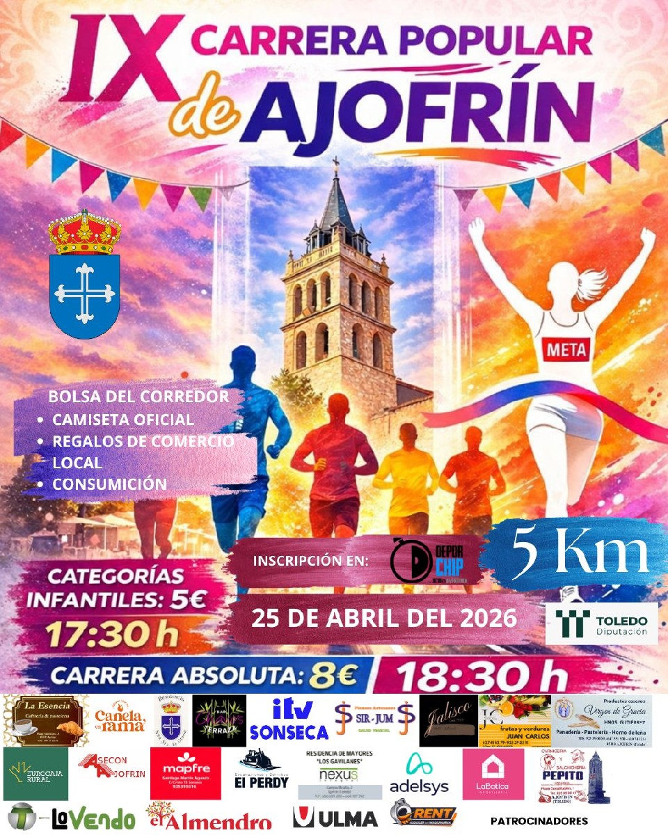 Carrera de Atletismo Popular de Ajofrín