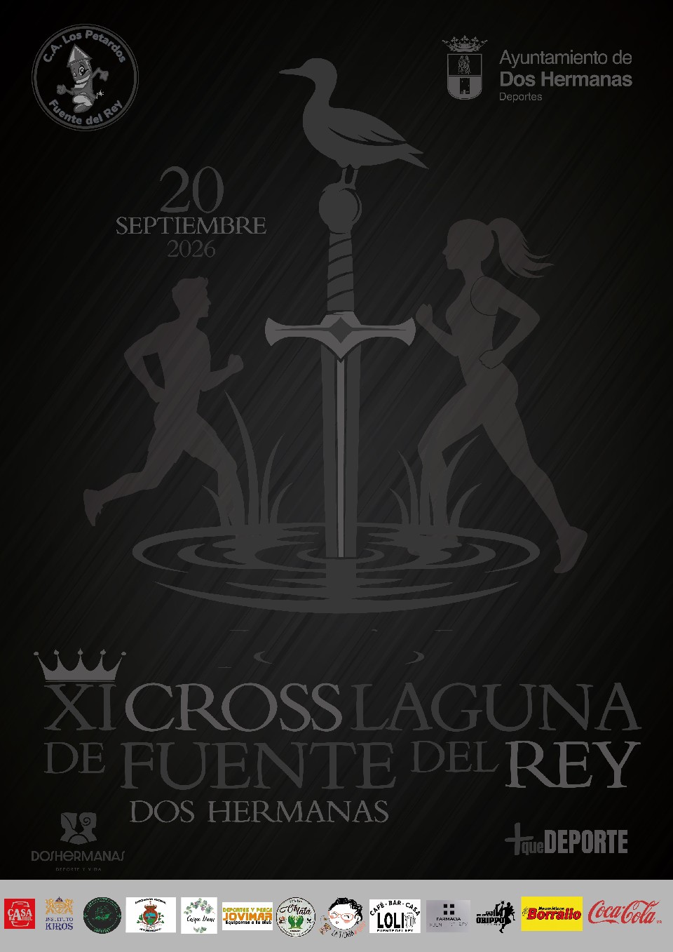 Cross la Laguna de Fuente Del Rey