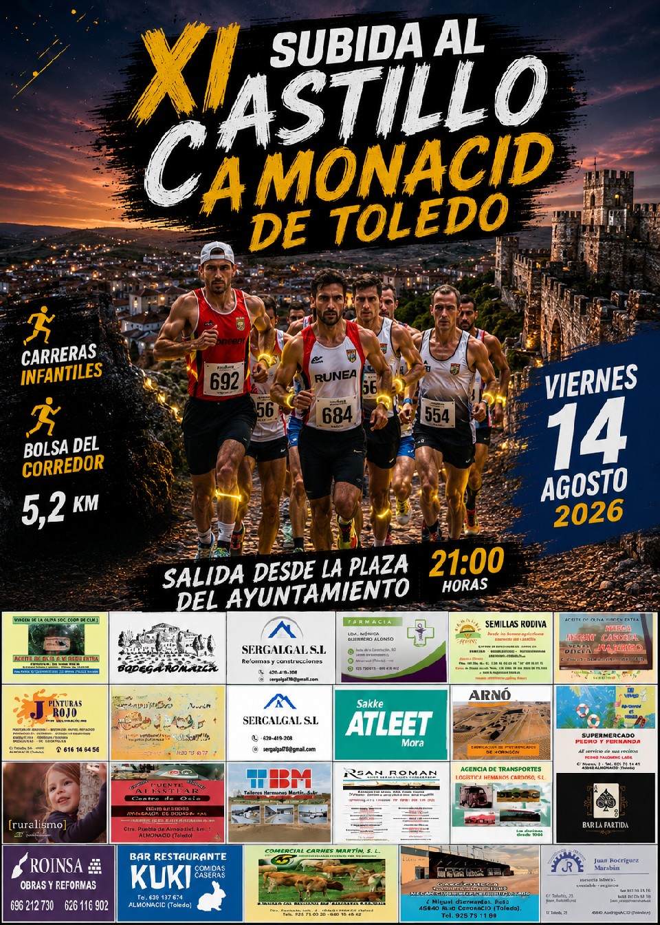 Carrera Popular Subida al Castillo de Almonacid