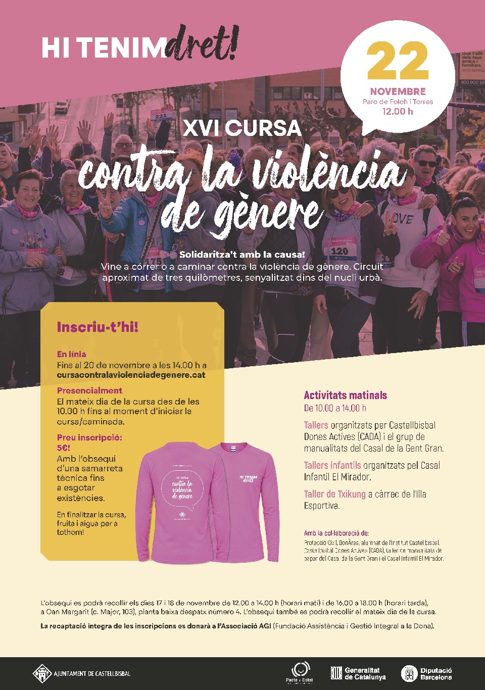 Cursa i Caminada Solidaria contra la Violència de Gènere