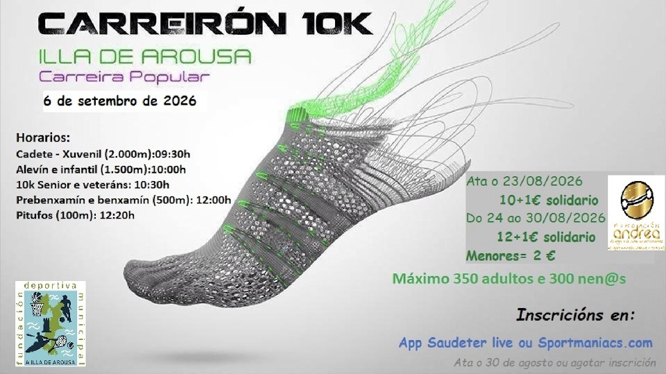 Carreirón 10k Illa de Arousa