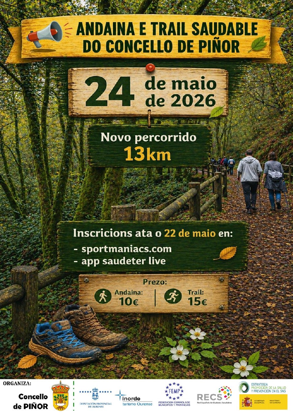Andaina e Trail Saudable do Concello de Piñor