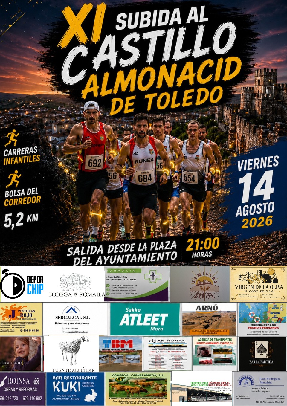 Carrera Popular Subida al Castillo de Almonacid