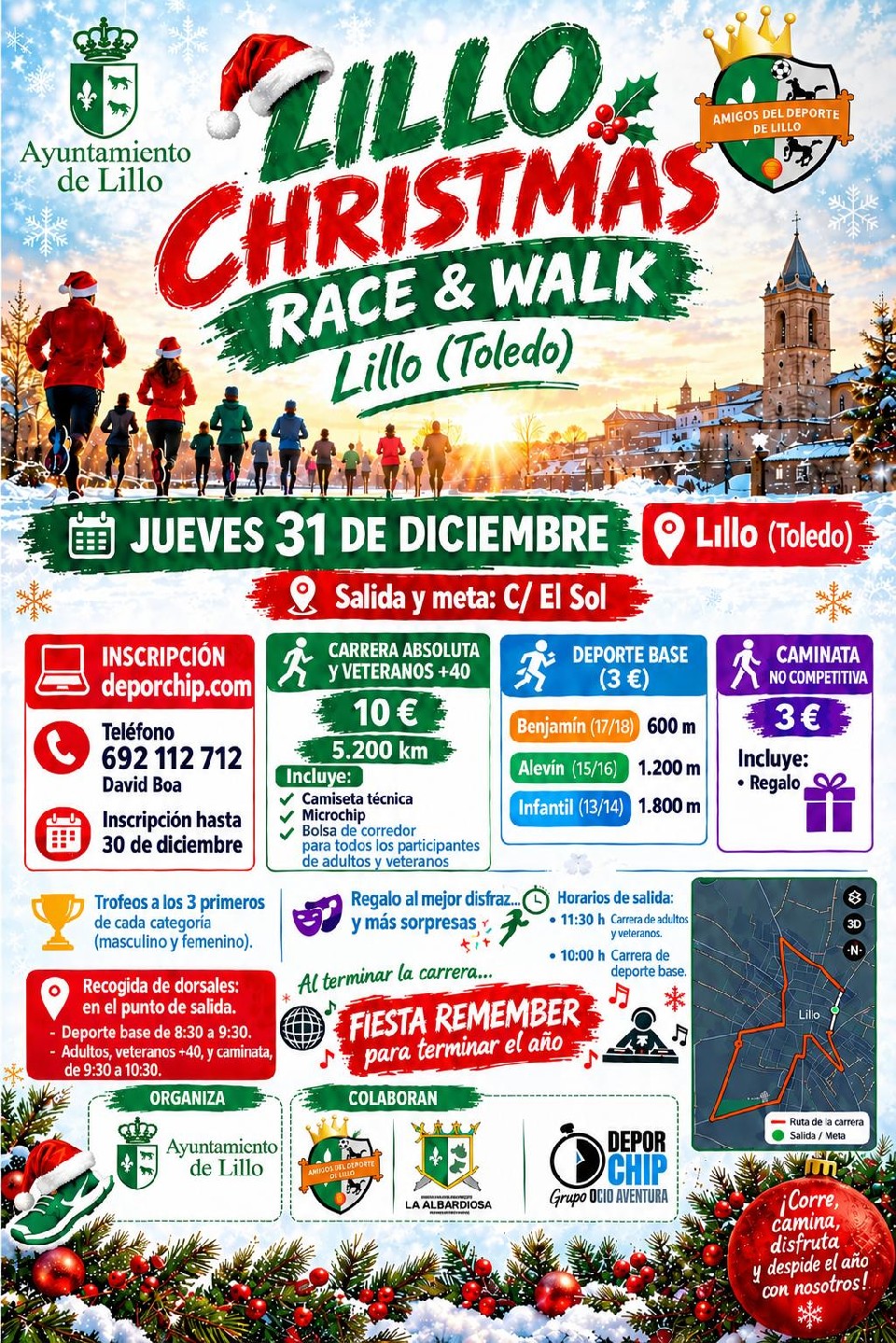 Lillo Christmas Race & Walk