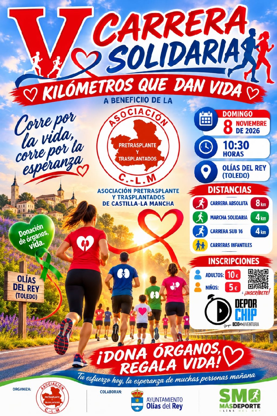 Carrera Solidaria Kilómetros que Dan Vida